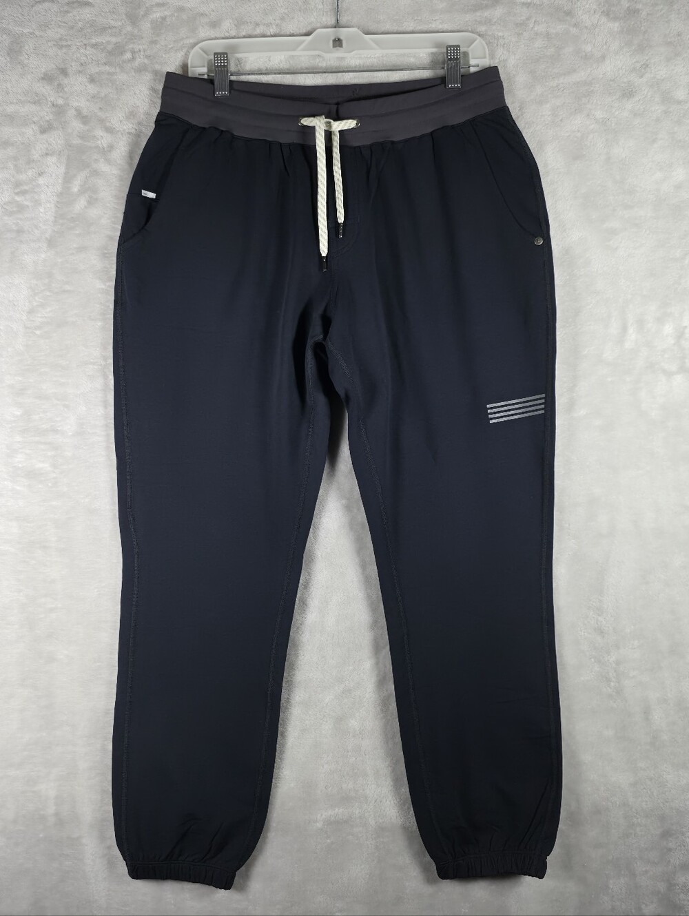 Vuori Women’s Laguna Lounge French Terry Lounge Pants Size Large Navy Blue NWOT